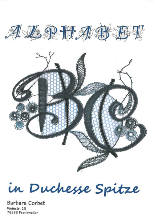 BCA6 - Alphabet in Duchesse Spitze