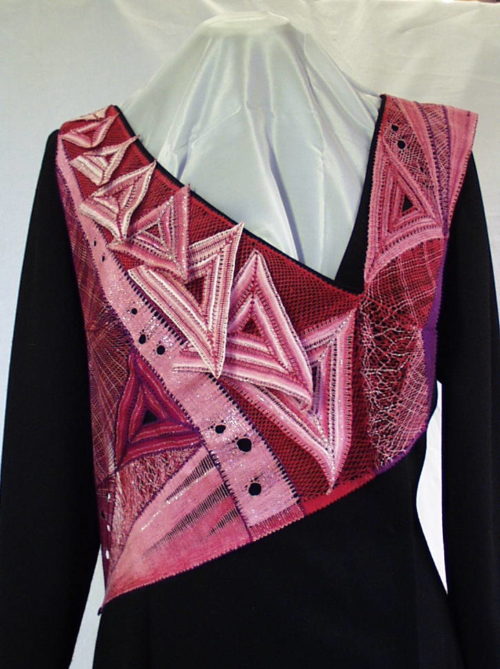 BC11 Pinkfarbene Weste