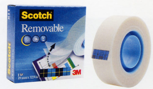 Scotch Removable 19 mm x 32,9 m