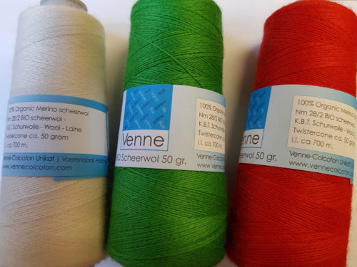 Venne Merino-Schurwolle, Nm 28/2 - Twistercone - Spule ca 700 m