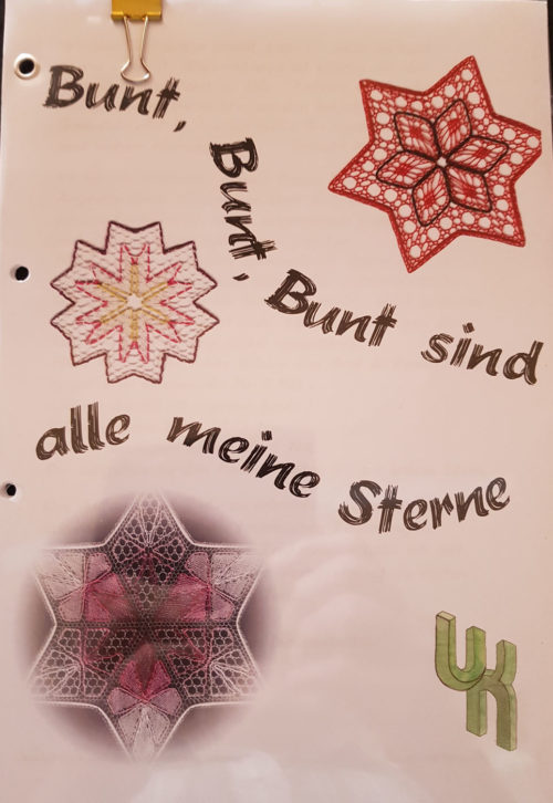 Bunt, bunt, bunt, sind alle meine Sterne