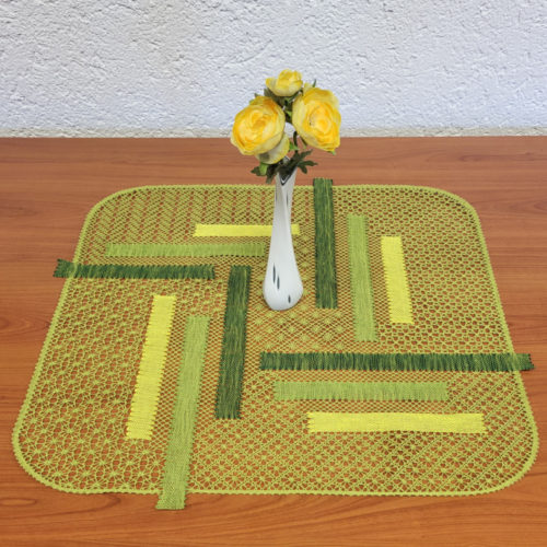 BC117 Quadratische Decke "Balken"