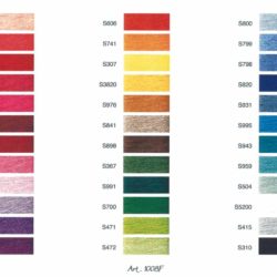 Farbkarte DMC Satin