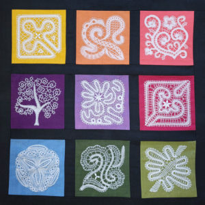 Lace Along Bänderspitzen